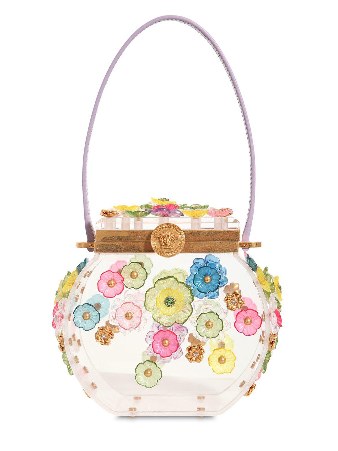 versace transparent bag