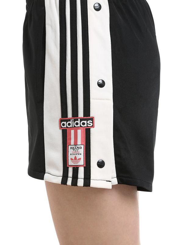 short adidas mujer con botones