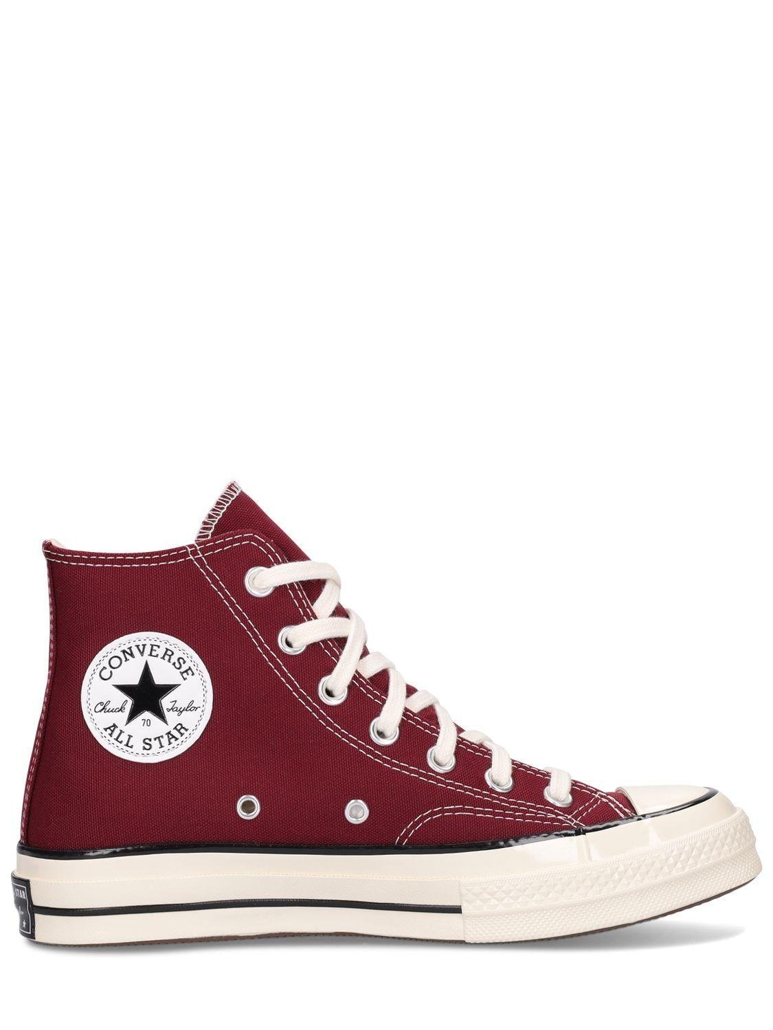 Converse Chuck 70 Vintage Canvas Sneakers in Red | Lyst