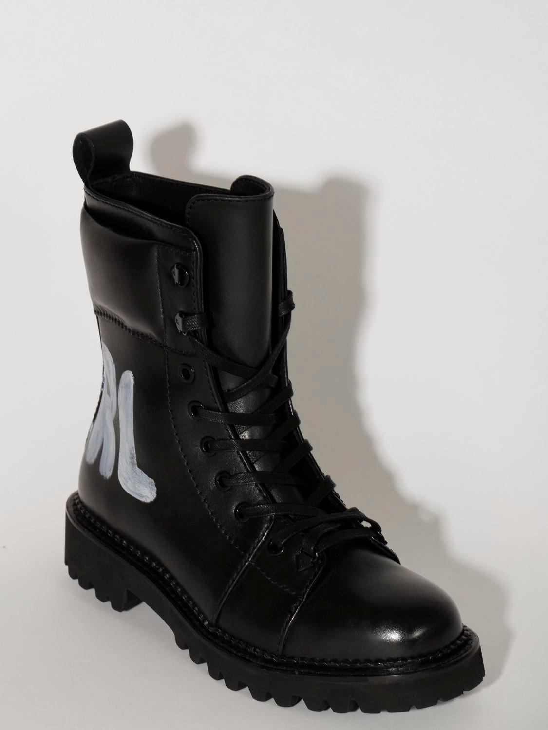 Bottes Karl Lagerfeld | Bottes Kadet II Noir Femme ⋆ Tech Info