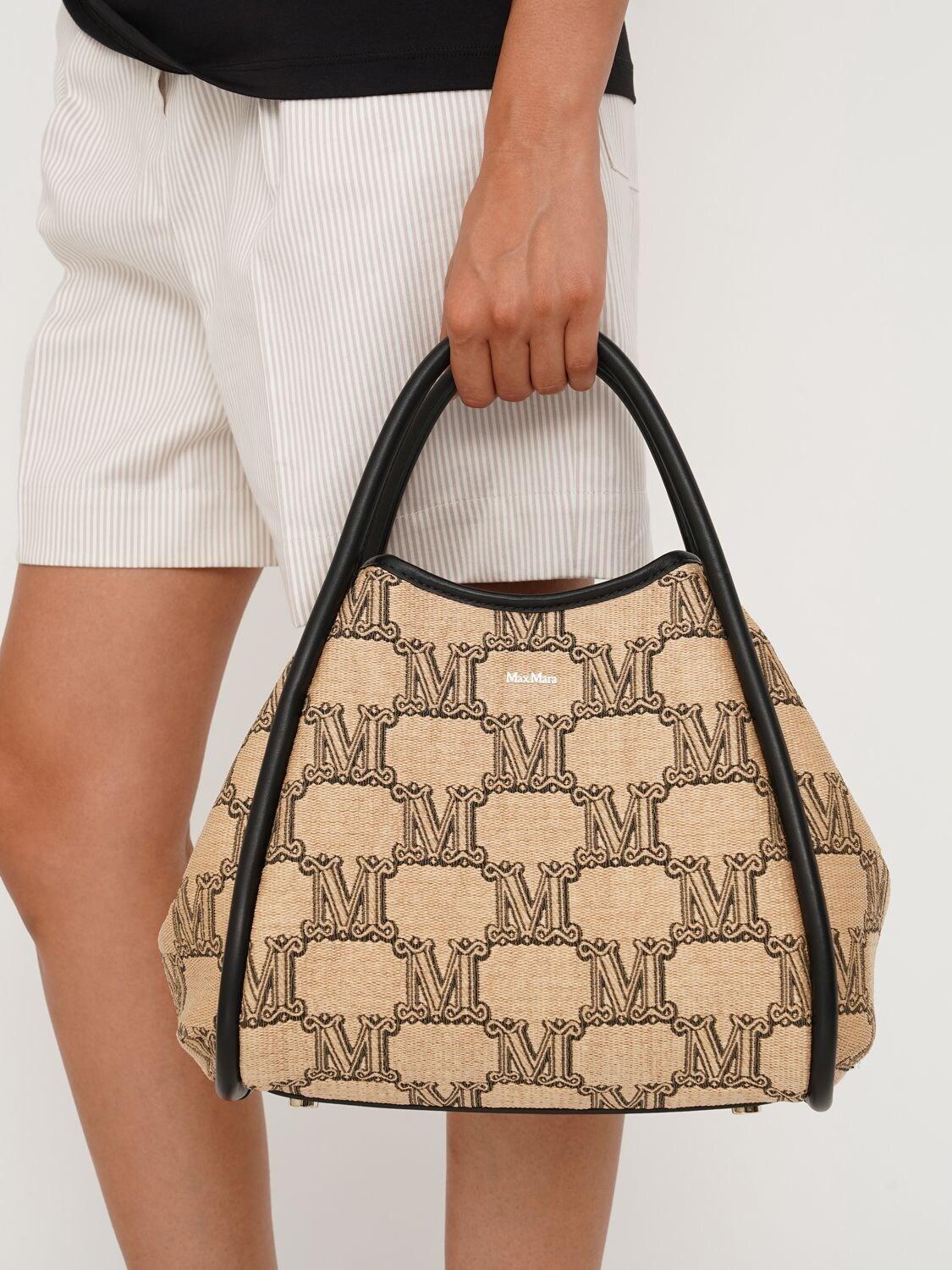 【Max Mara】JACQUARD STOLE WITH MONOGRAM PATTERN（関税込み） Jacquard jumper | Max Mara