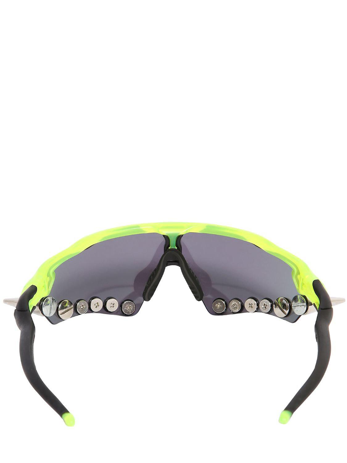Vetements Oakley 400 Spikes Sunglasses in Blue/Green (Green) | Lyst