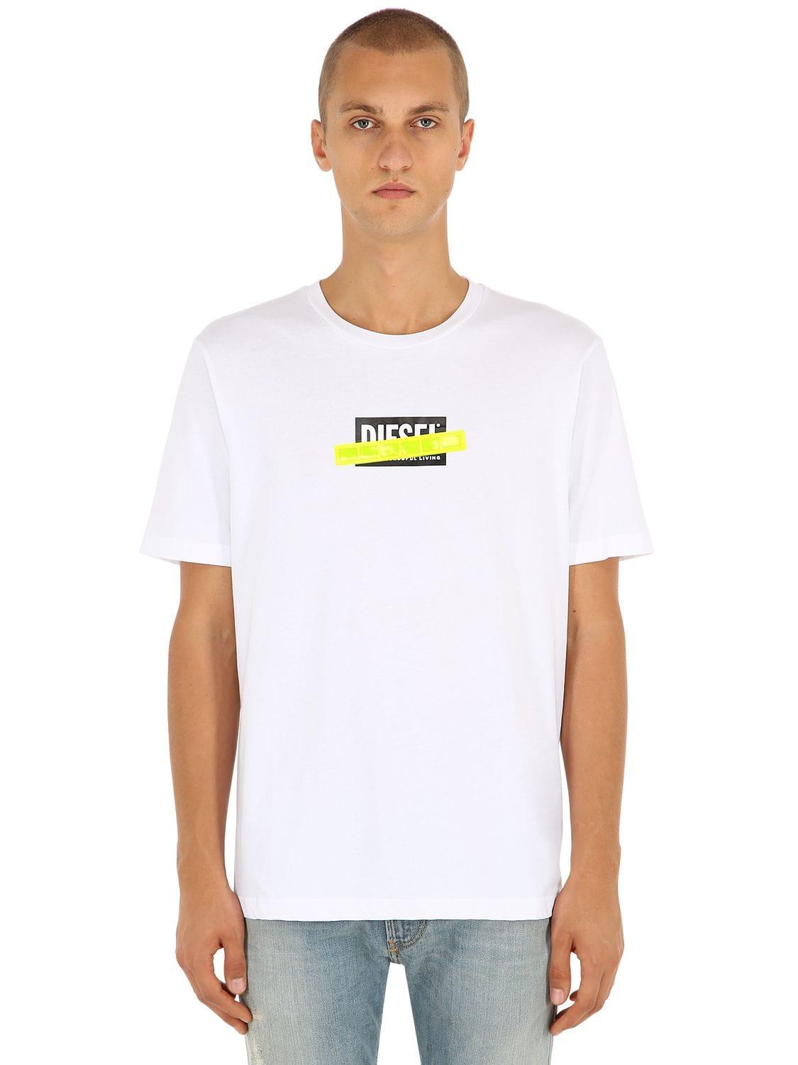 diesel reflective t shirt