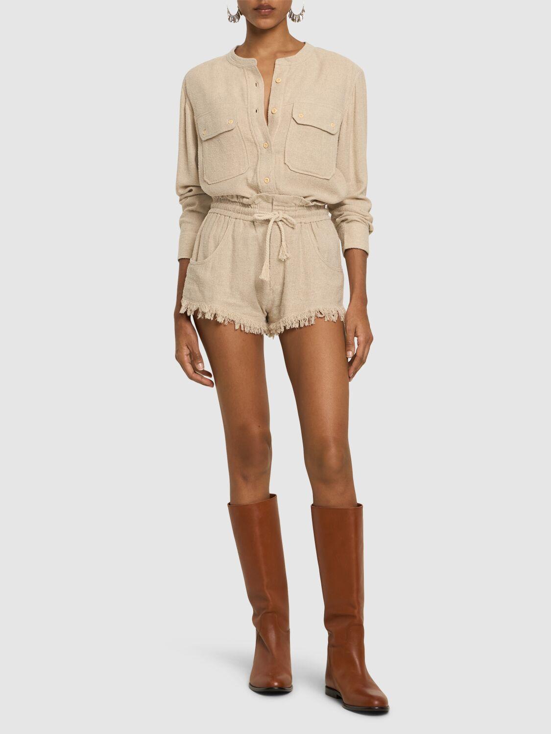 Tecoyo Buttoned Silk Top