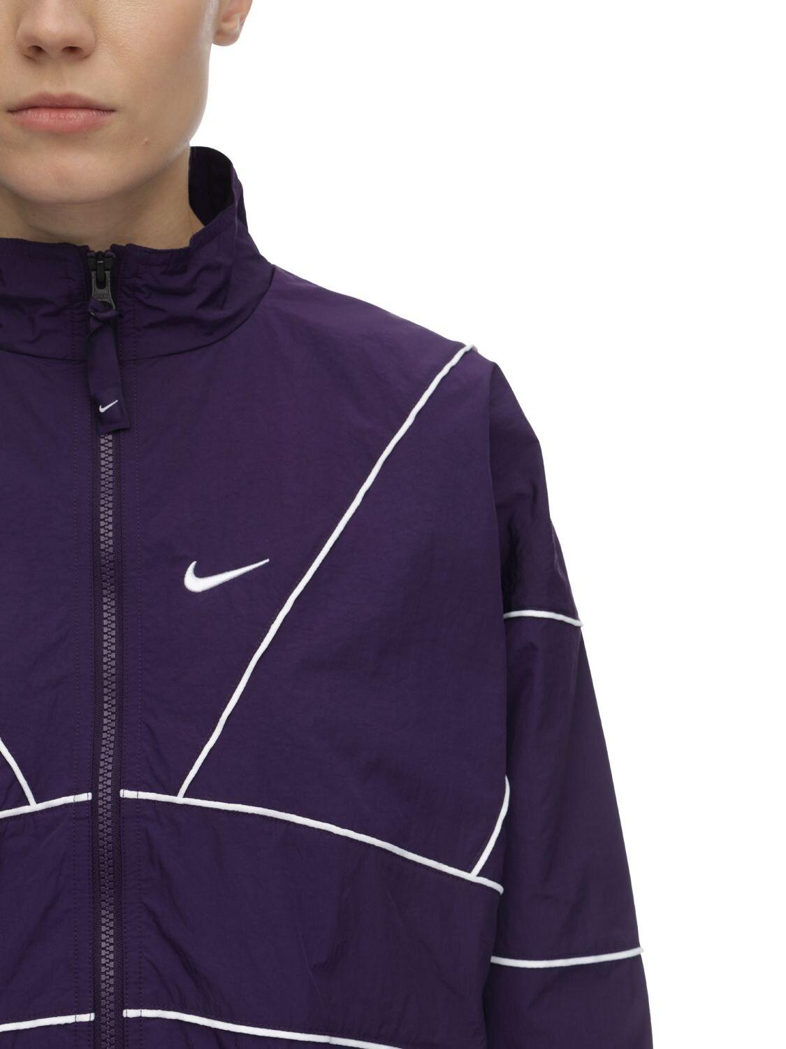 Nike Nrg Track Jacket in Grand Purple (Purple) | Lyst