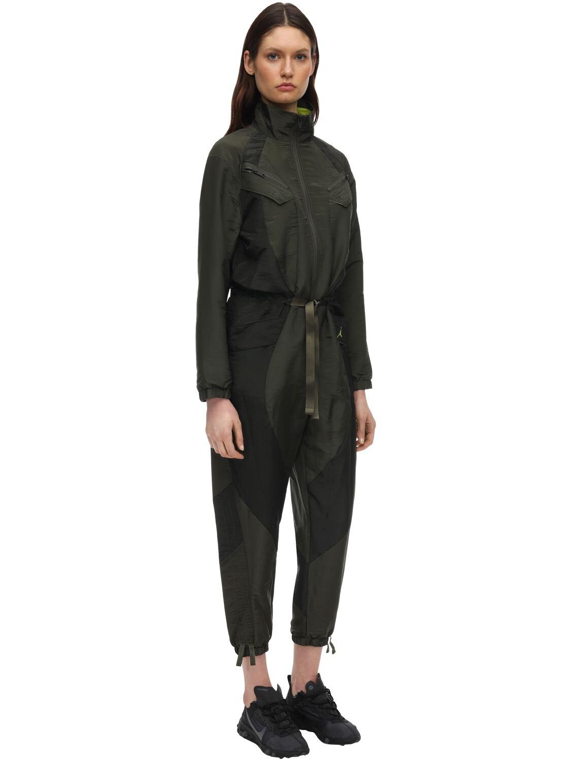 Nike Synthetic Jordan Nylon Tech Flight Suit in Black - Lyst
