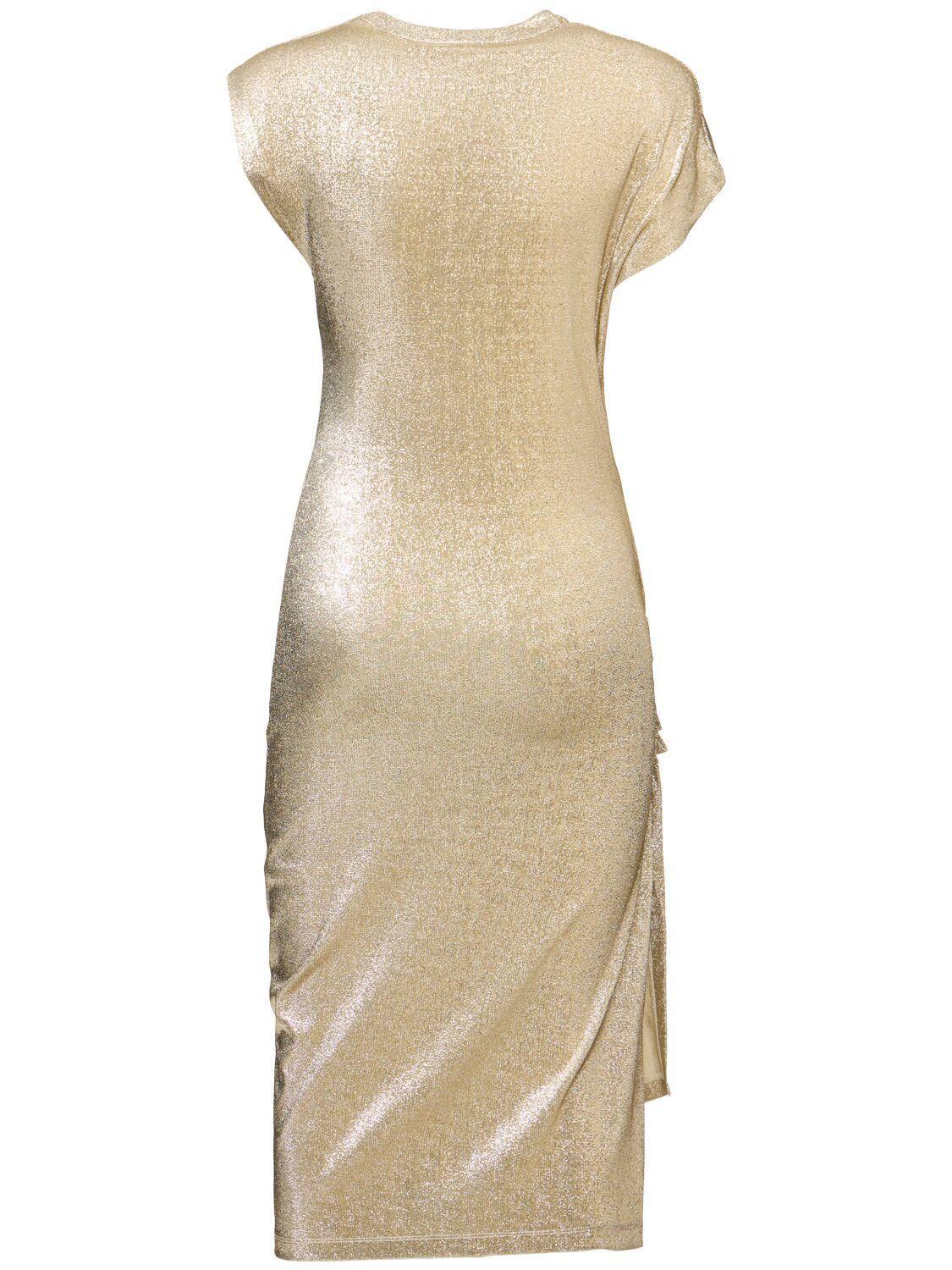 paco rabanne stretch jersey dress
