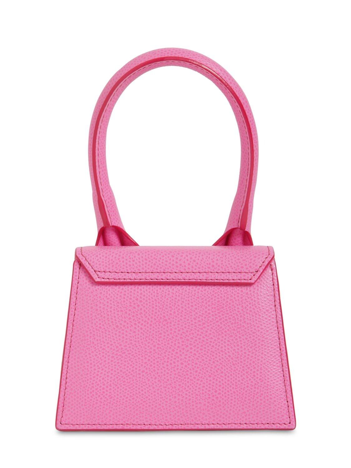 Jacquemus Women's Pink Le Chiquito Hand Bag