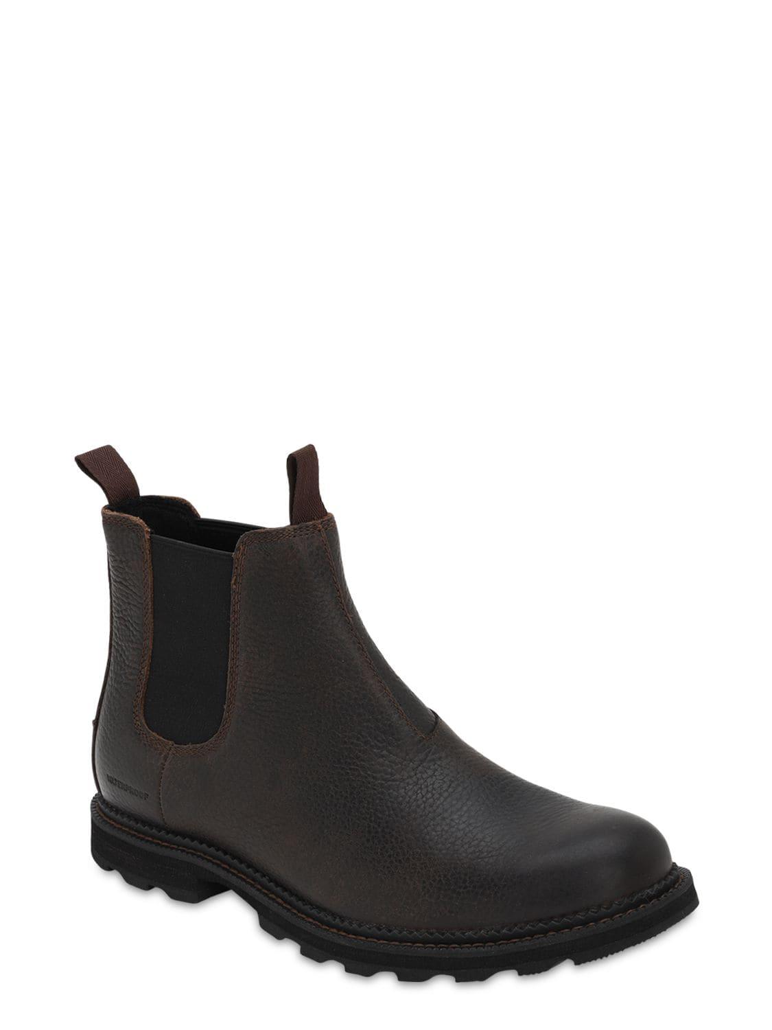 Sorel Madson Chelsea Wp Boots in Tobacco (Brown) for Men - Lyst