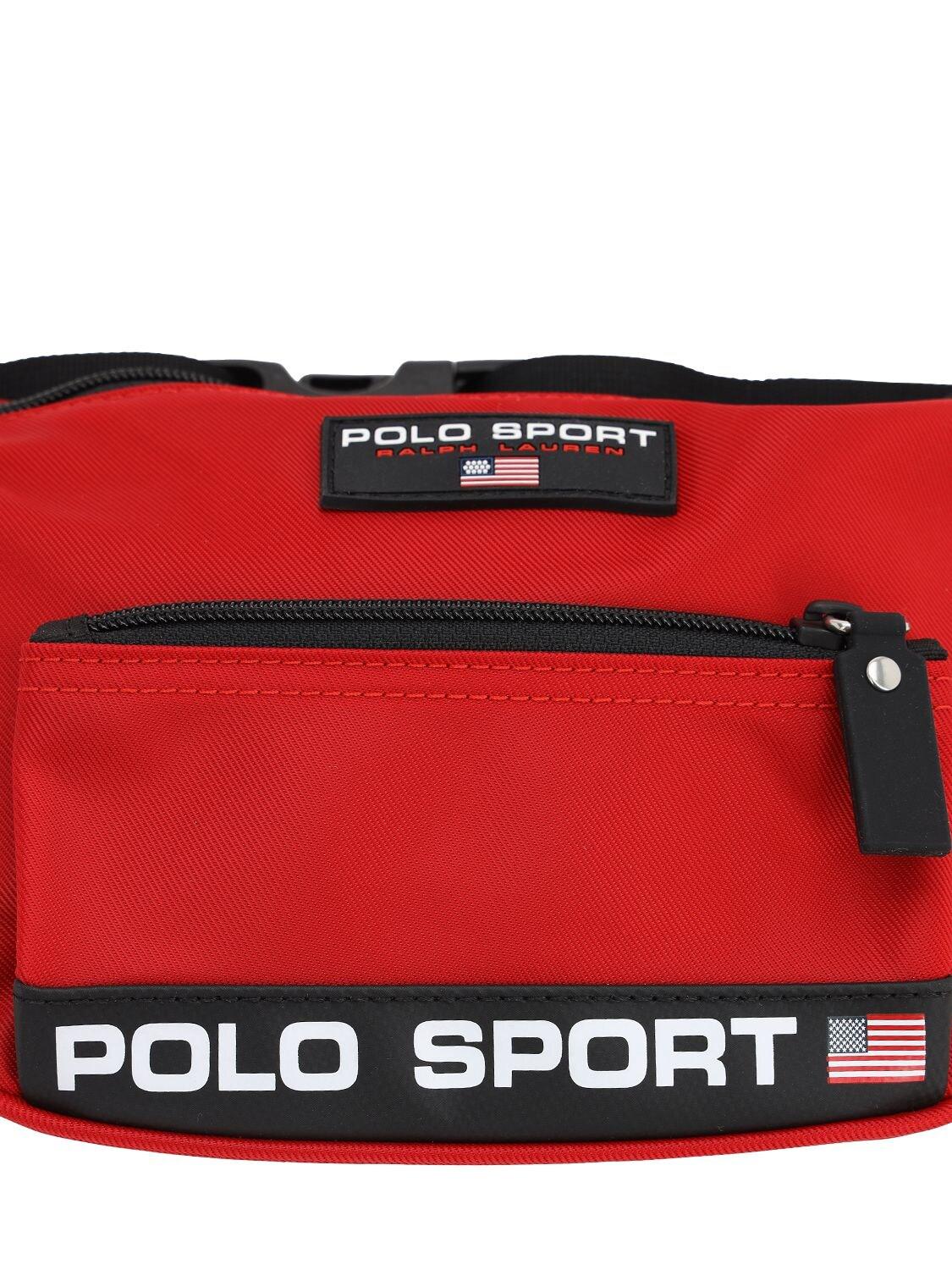 Polo Ralph Lauren Synthetic Polo Sport Nylon Belt Bag in Red for Men Lyst