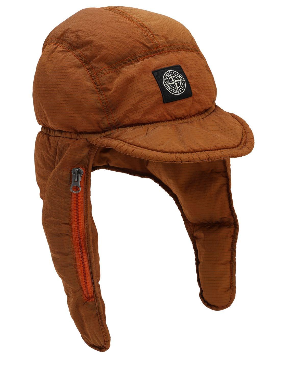 Cappello Balaclava In Nylon MetallizzatoStone Island in Materiale sintetico  da Uomo colore Arancione | Lyst