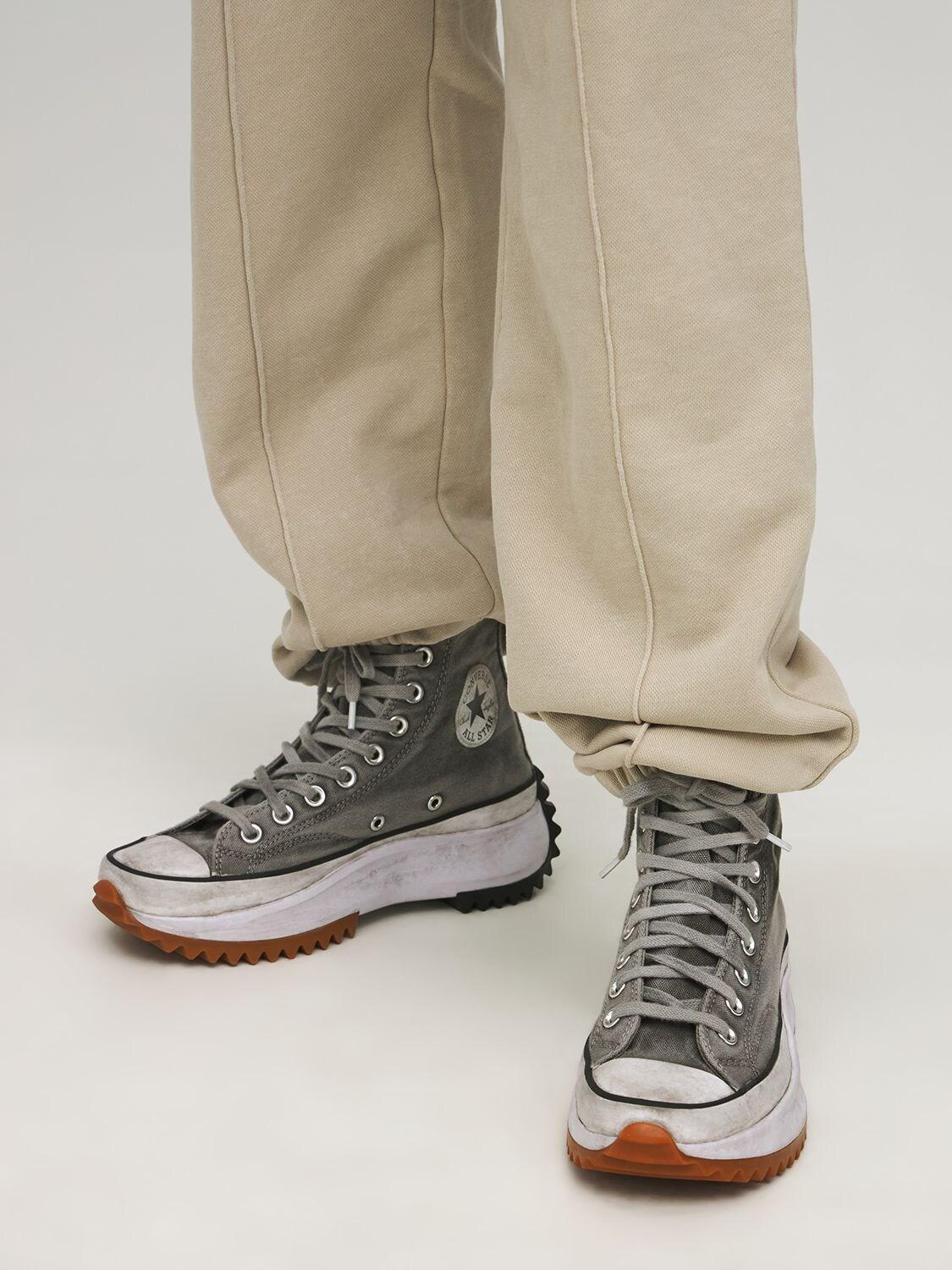 Converse Run Star Hike Ltd Sneakers in Gray | Lyst