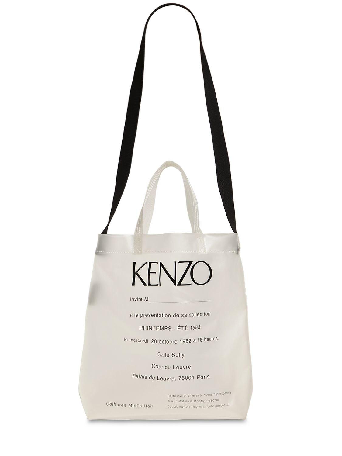 kenzo transparent tote