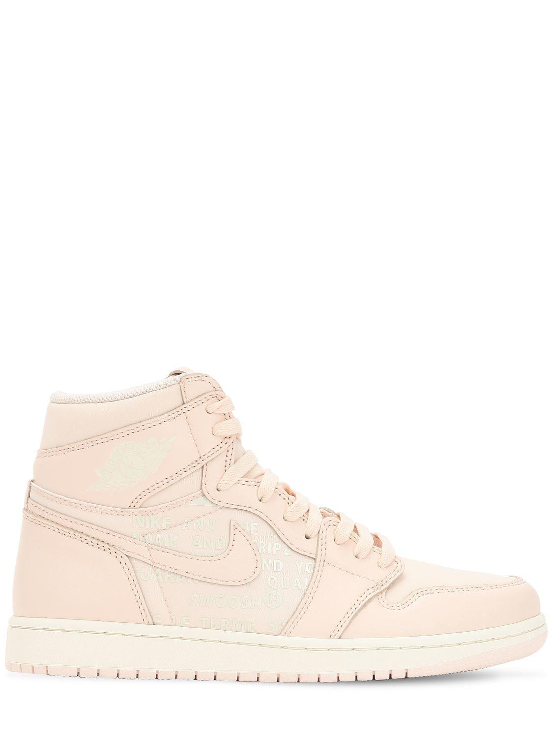 air jordan 1 pink mens