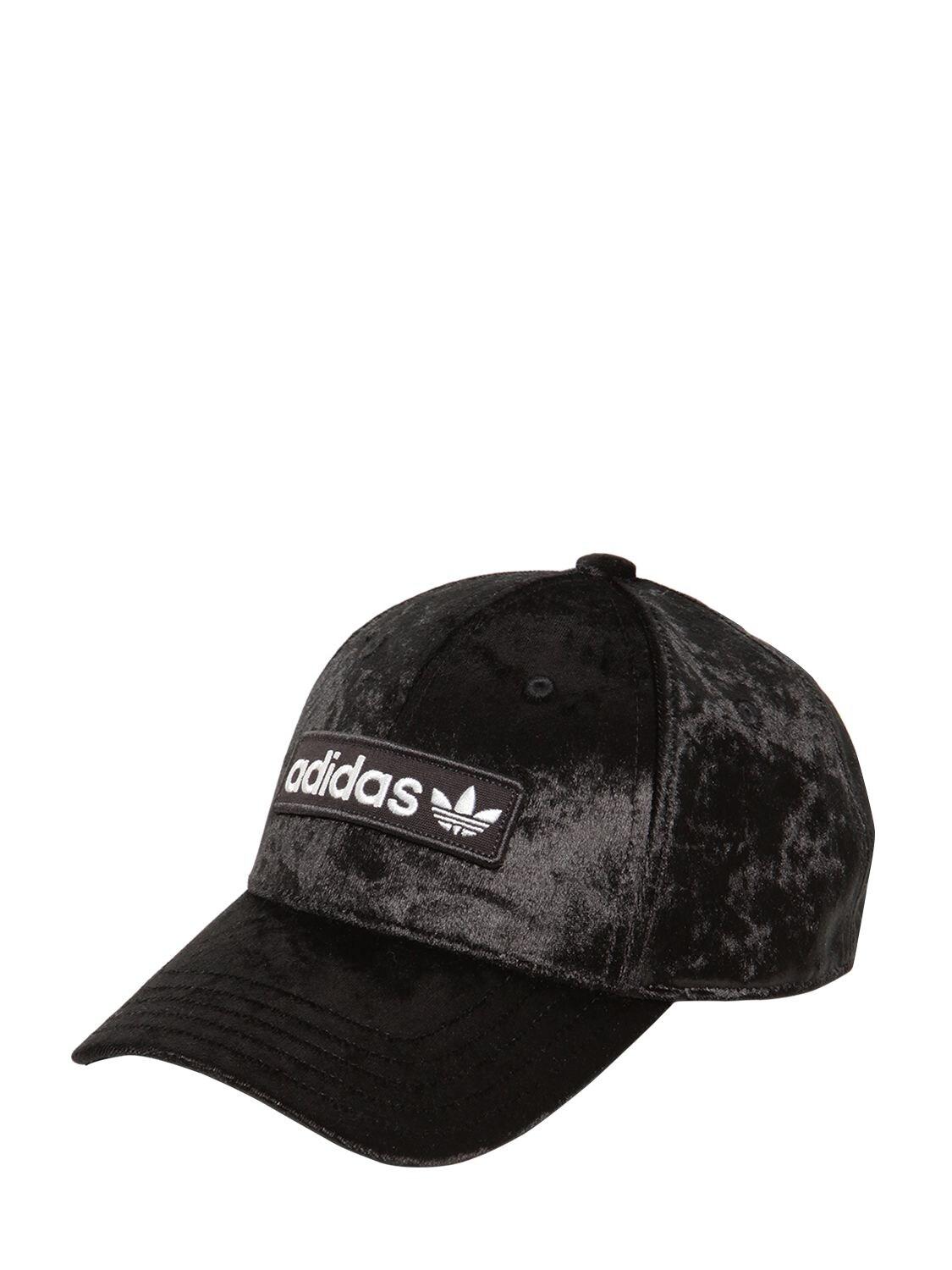 velvet adidas hat