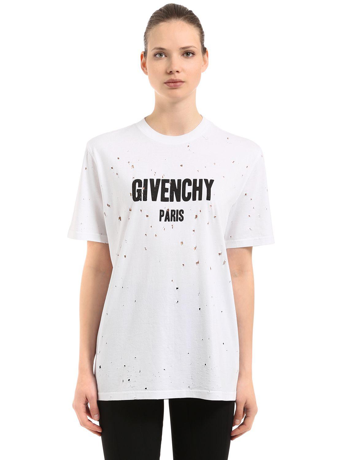 Givenchy Tee Shirt Homme Blanc