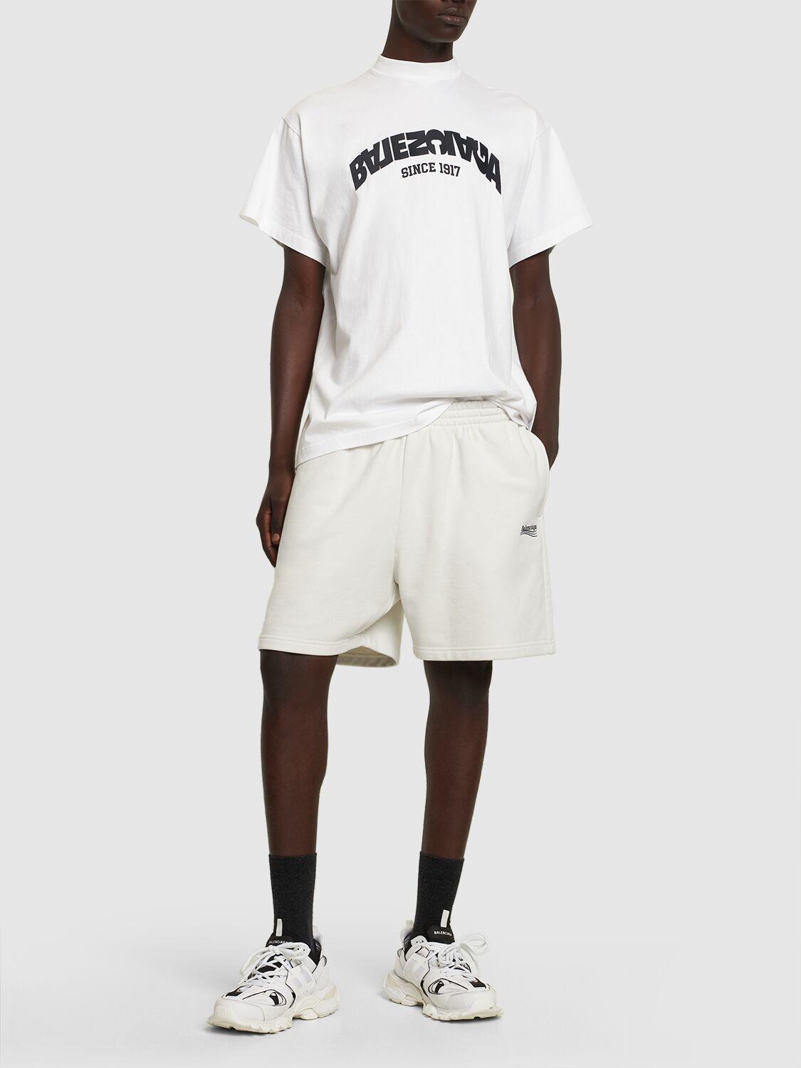 Balenciaga sneakers discount with shorts