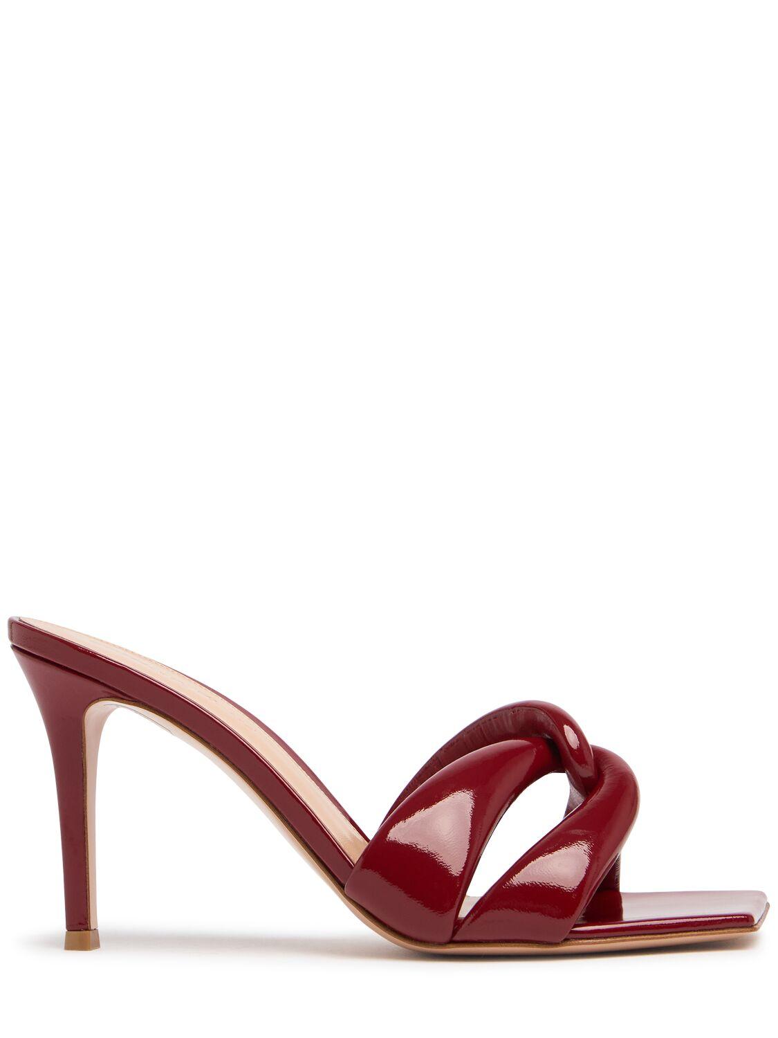 GIANVITO ROSSI レザーミュール