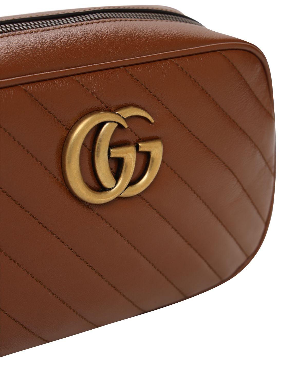 Gucci GG Marmont Small Matelassé Shoulder Bag - Black • Price »