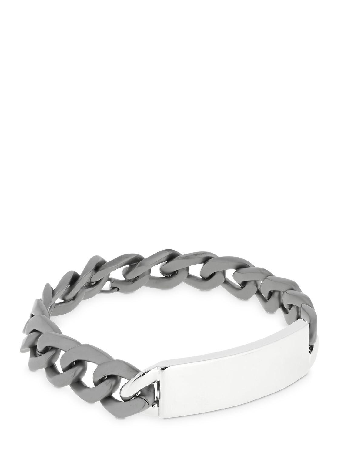 Maison Margiela Chain Bracelet W/ Tag in Metallic for Men - Lyst