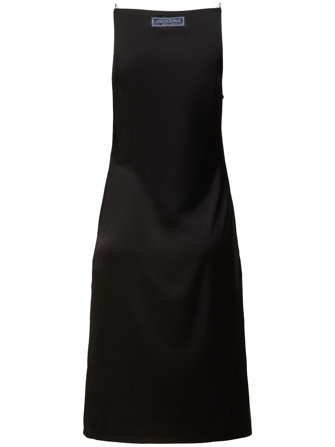 Jacquemus La Robe Notte サテンドレス The Notte dress by JACQUEMUS | Official website