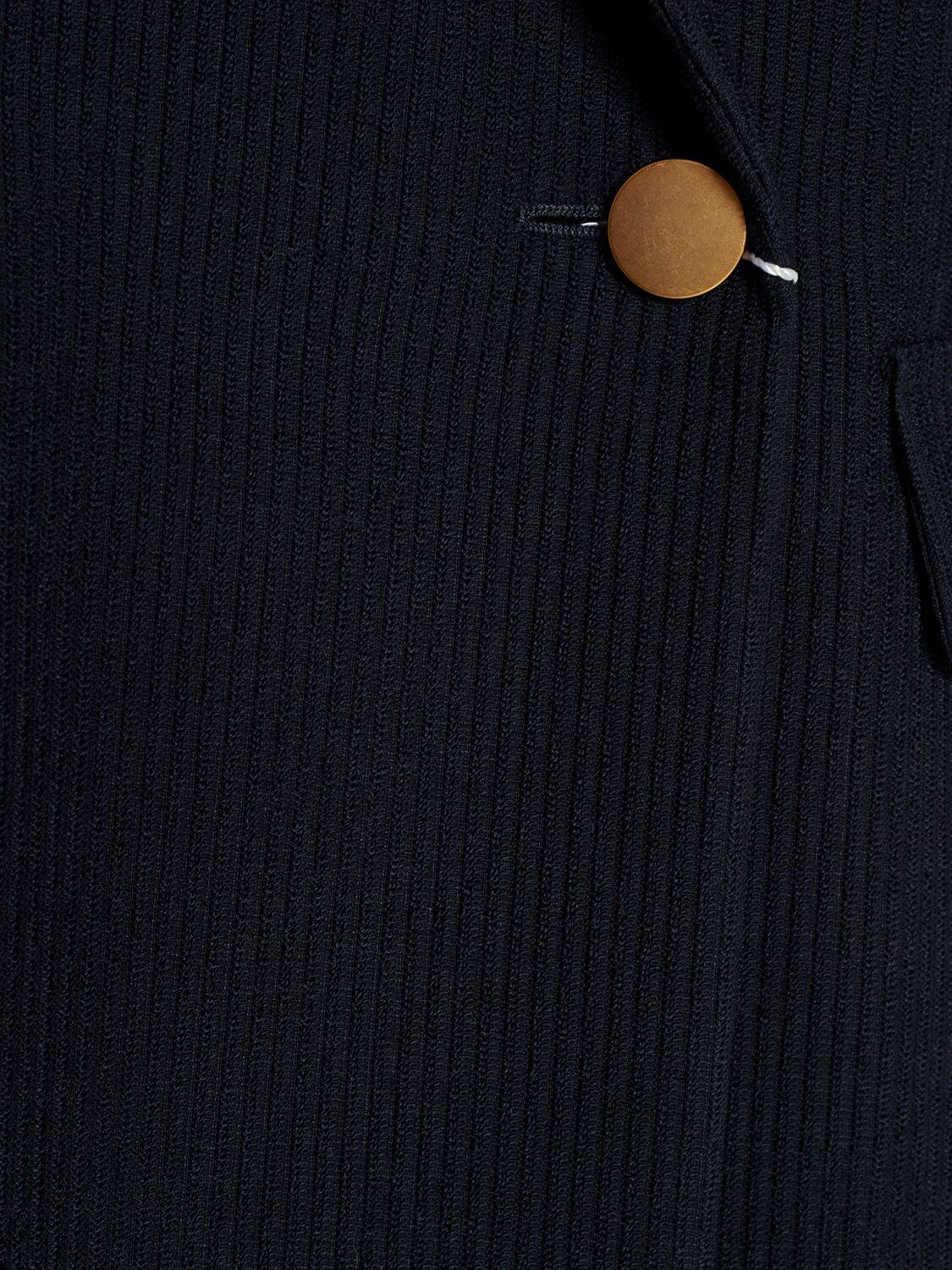 Max Mara Pagano ウールブレンドブレザー ブルー | Lyst