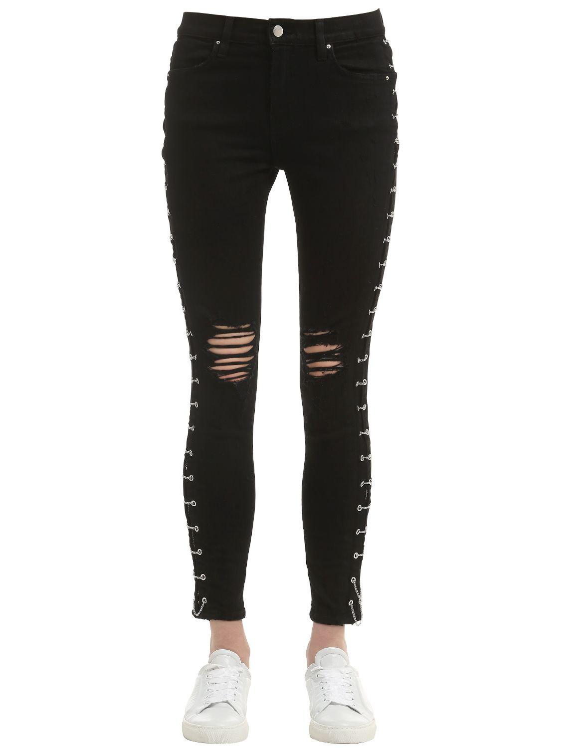 amiri chain jeans