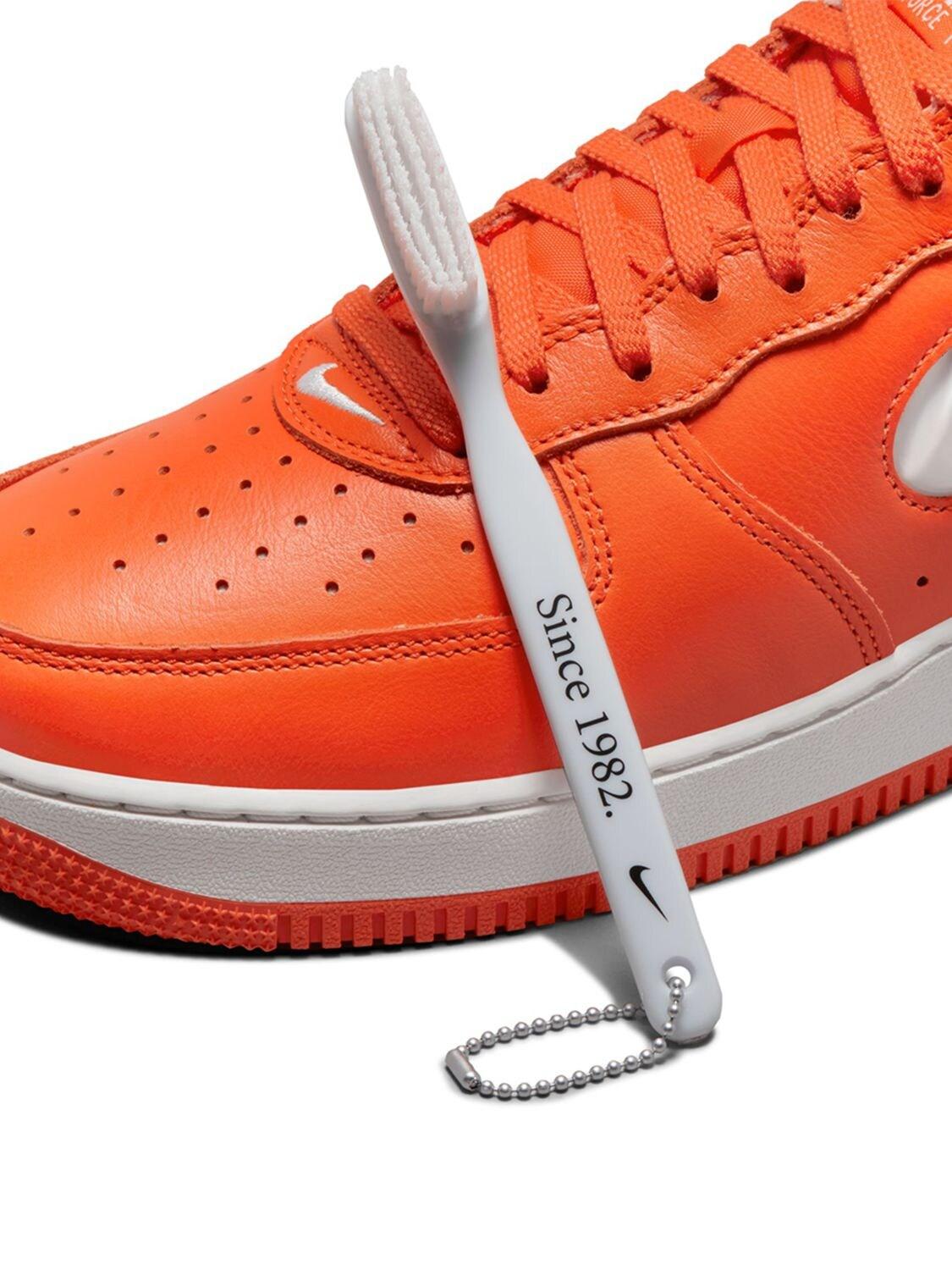 Nike Air Force 1 Low Retro Shoes in Orange for Men Lyst UK