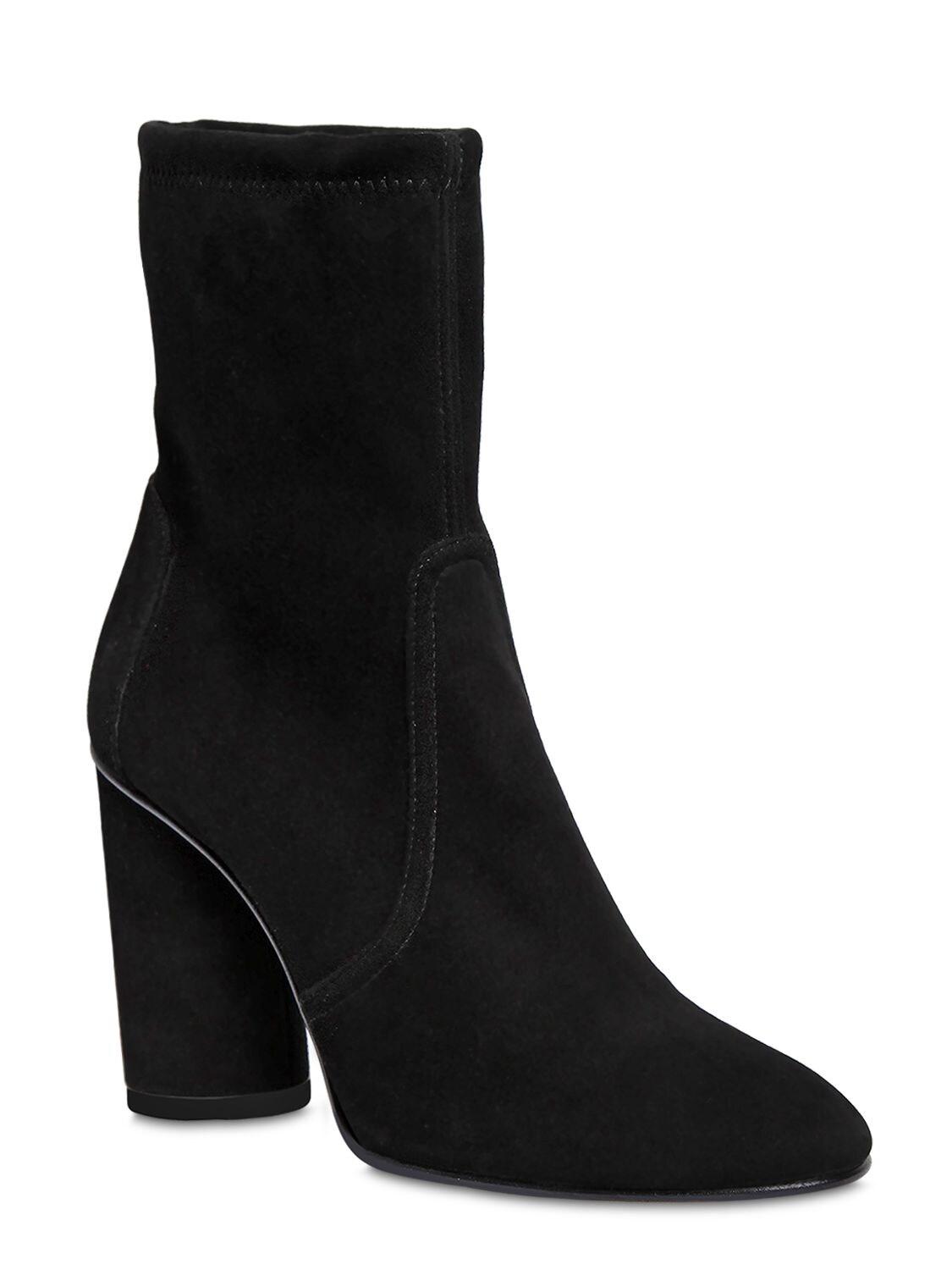 stuart weitzman margot suede sock boots