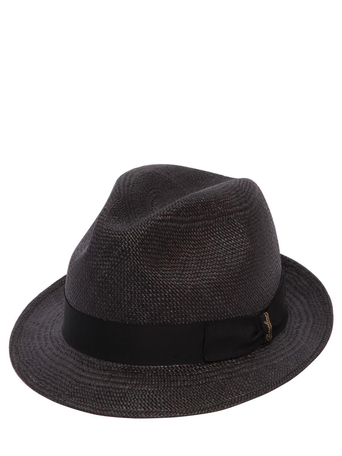 Borsalino Quito Small Brim Straw Panama 