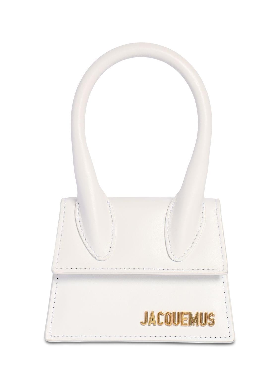 Jacquemus Le Chiquito Leather Bag in White - Lyst