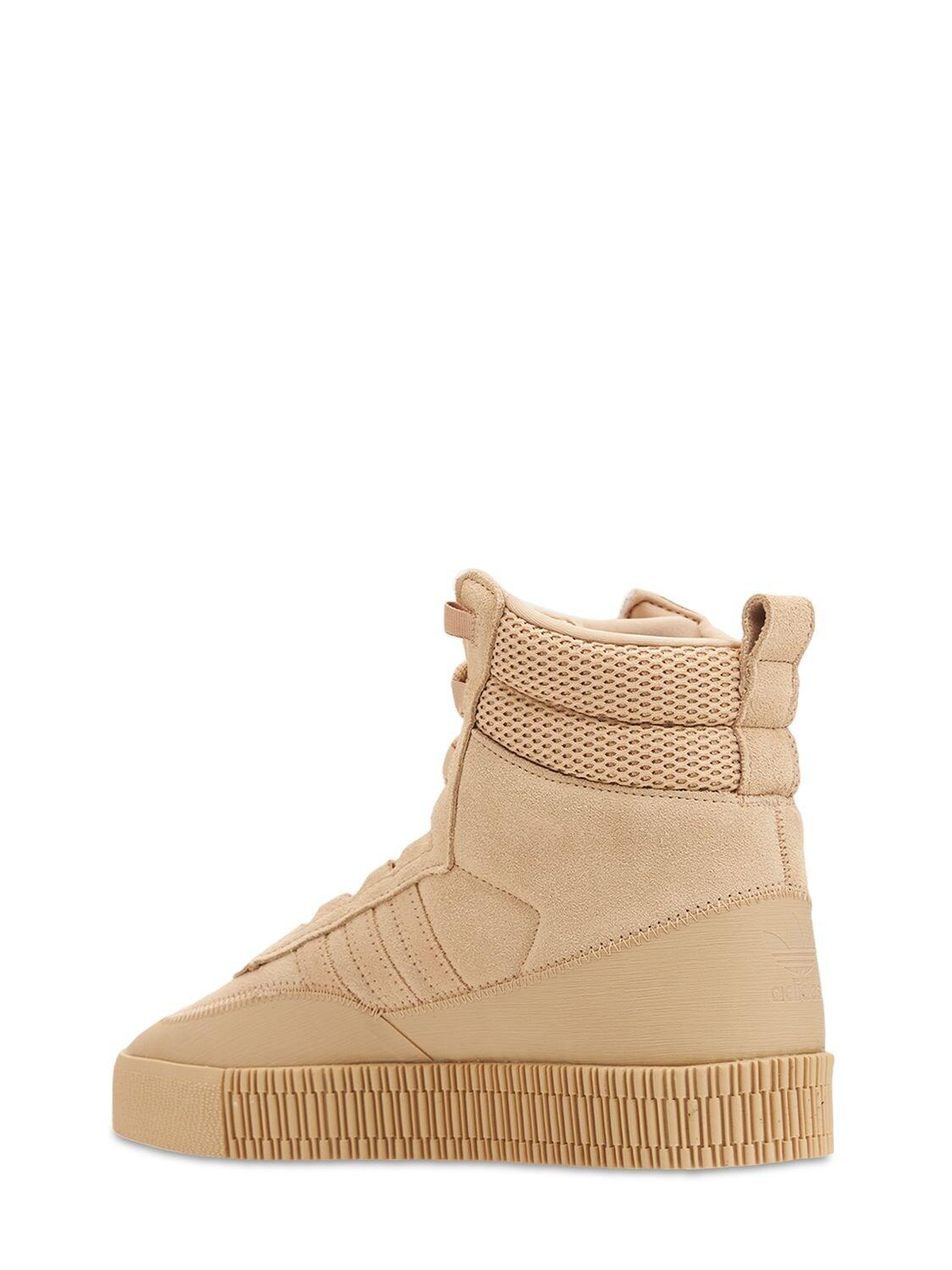adidas Originals Samba Boots in Pale Nude (Natural) | Lyst