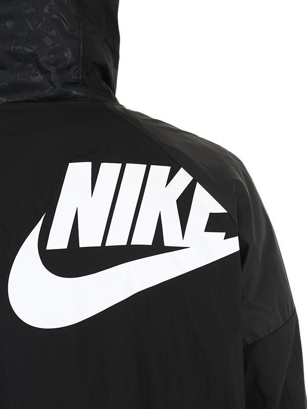 nike taped woven long jacket