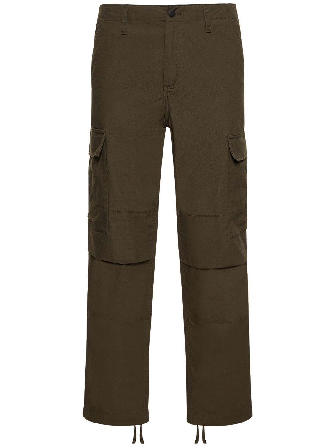 Carhartt WIP Low Waist Regular Fit Cargo Pants in Green for Men | Lyst