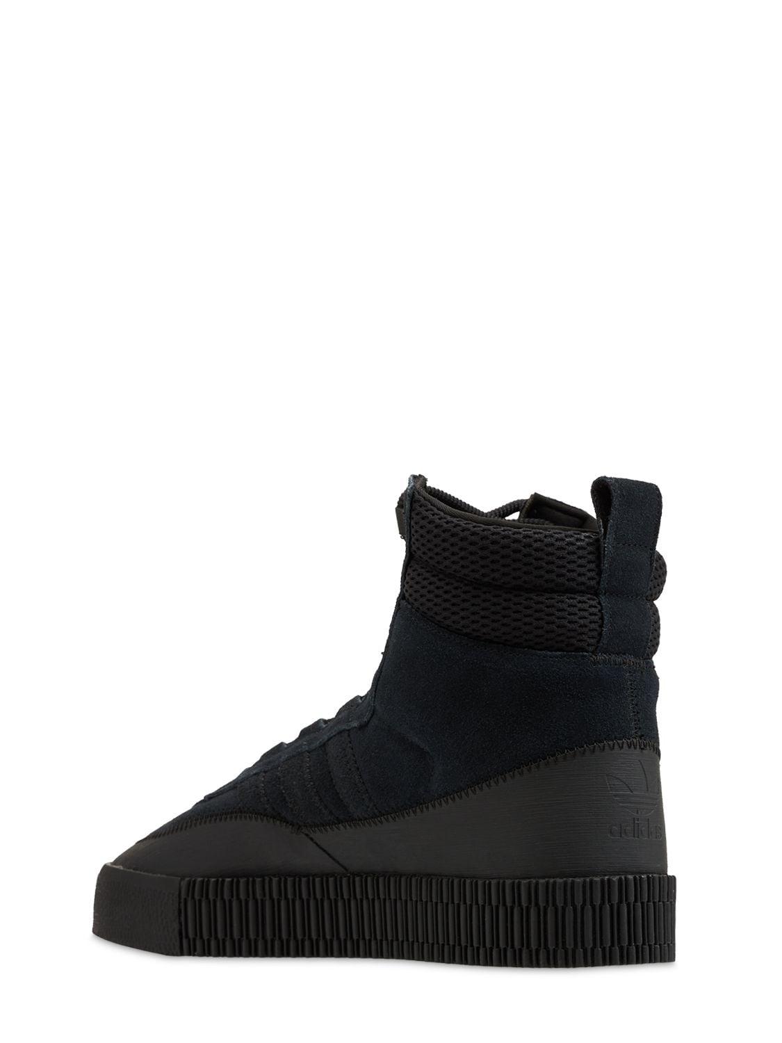adidas Originals 'samba Boot' High-top Sneakers in Black