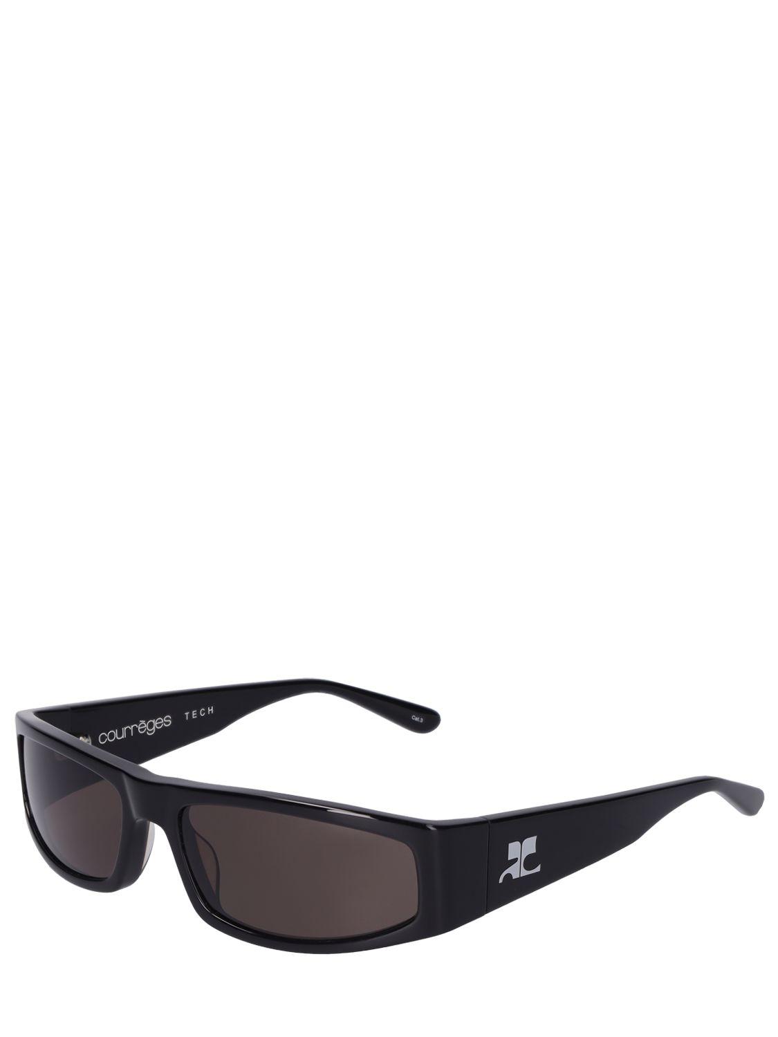 Courrèges Black Vision Sunglasses