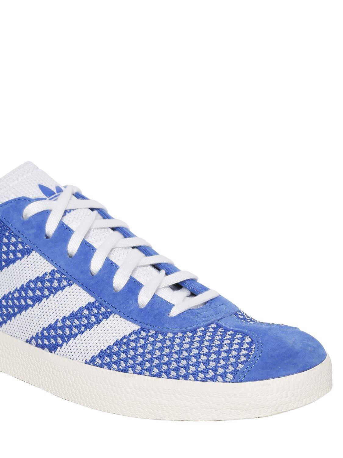 adidas gazelle primeknit blue