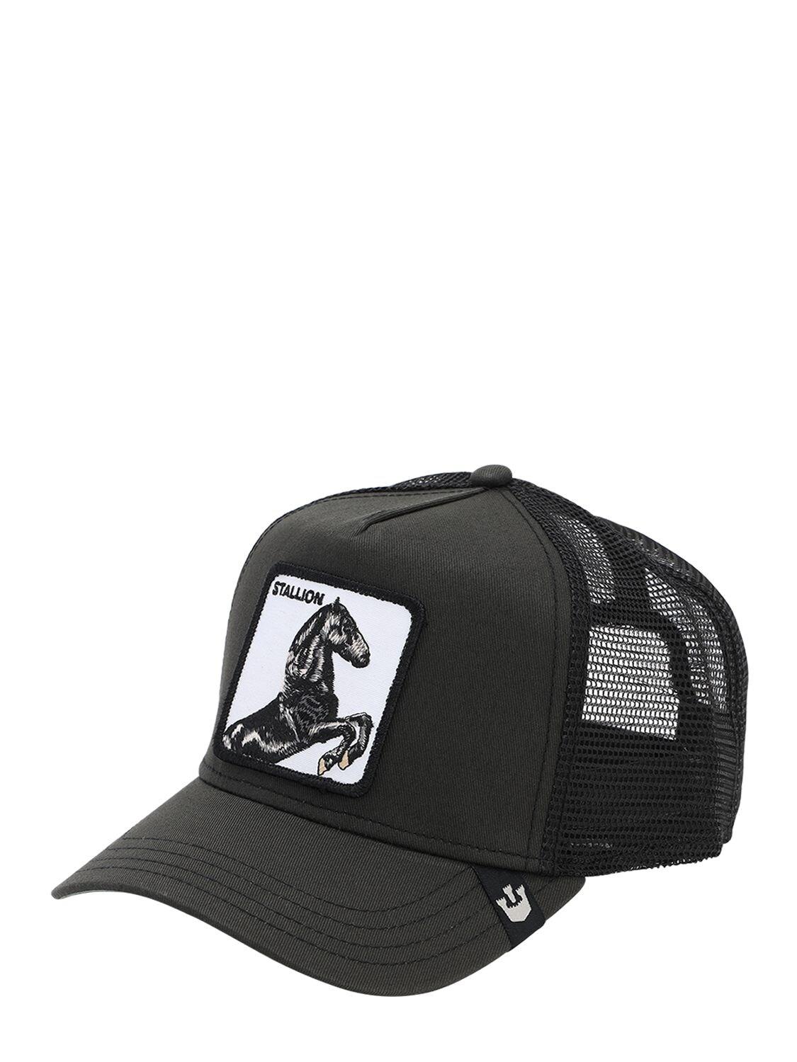 Goorin Bros Synthetic Stallion Trucker Hat in Black for Men | Lyst