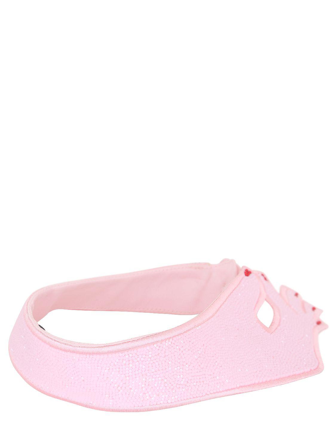 Vivetta Swarovski Crystal Hands Collar in Pink - Lyst
