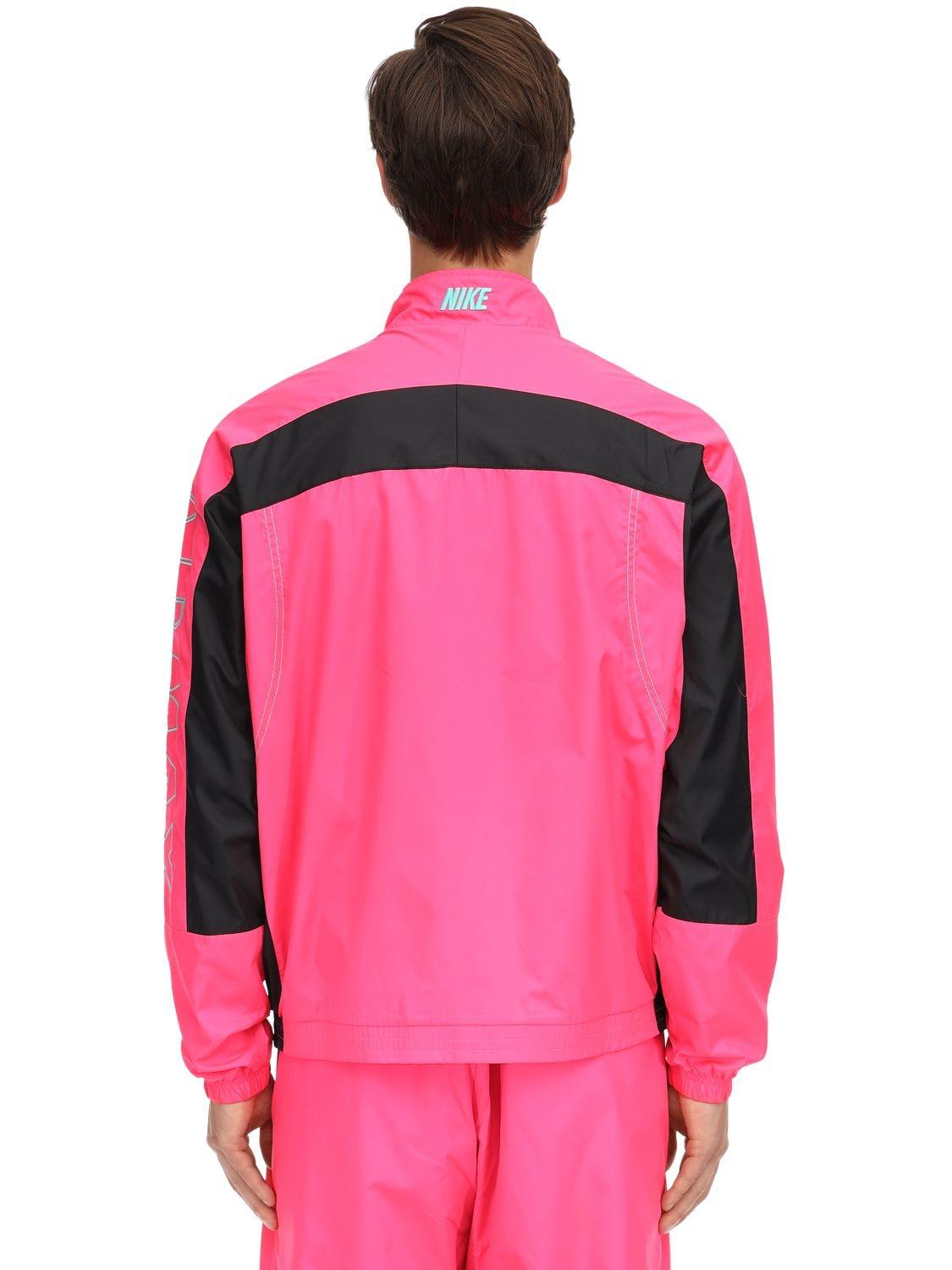 Nike Atmos Vintage Patchwork Track Jacket in Pink for Men Lyst