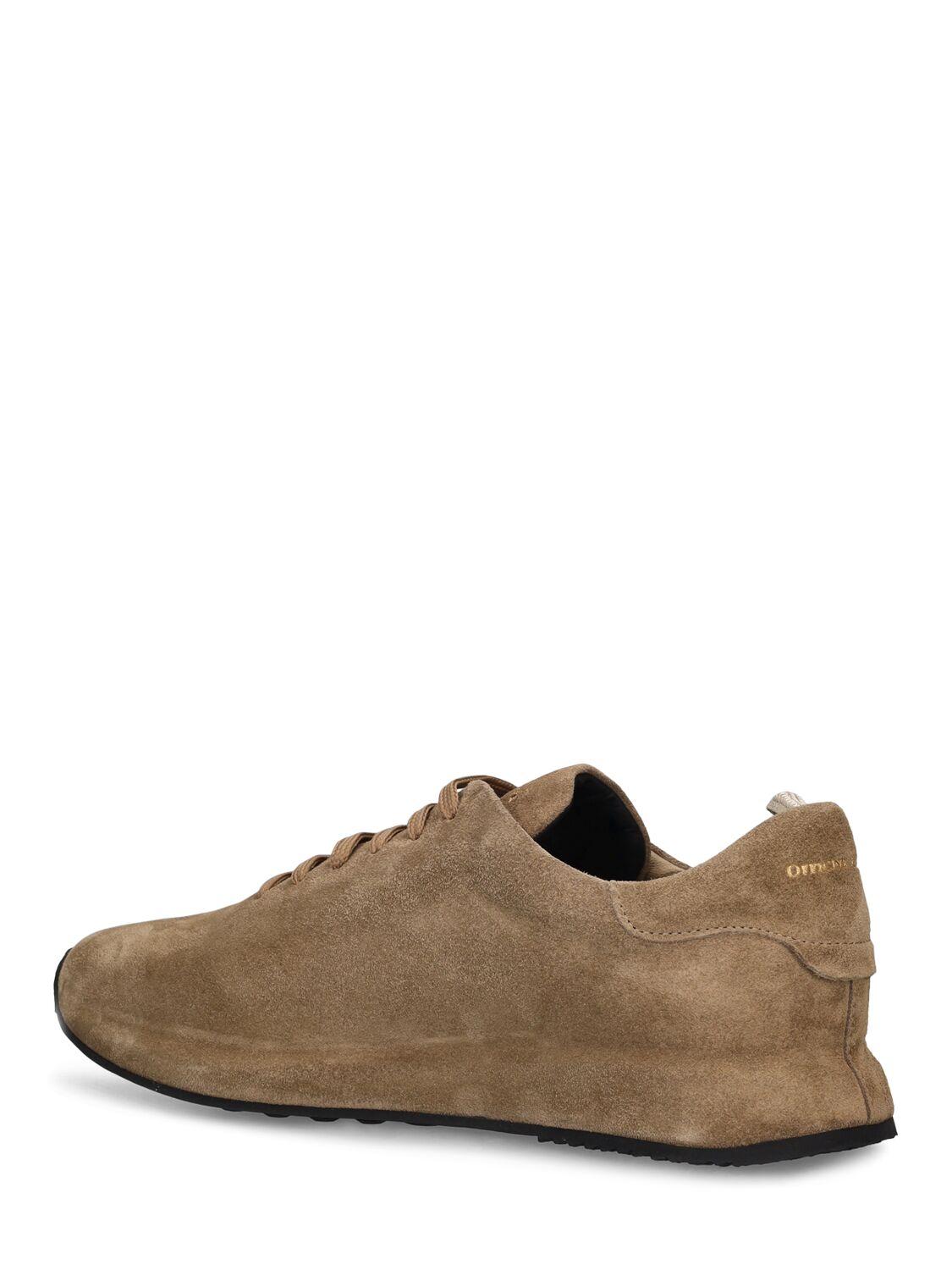 Officine creative race suede sneakers sale
