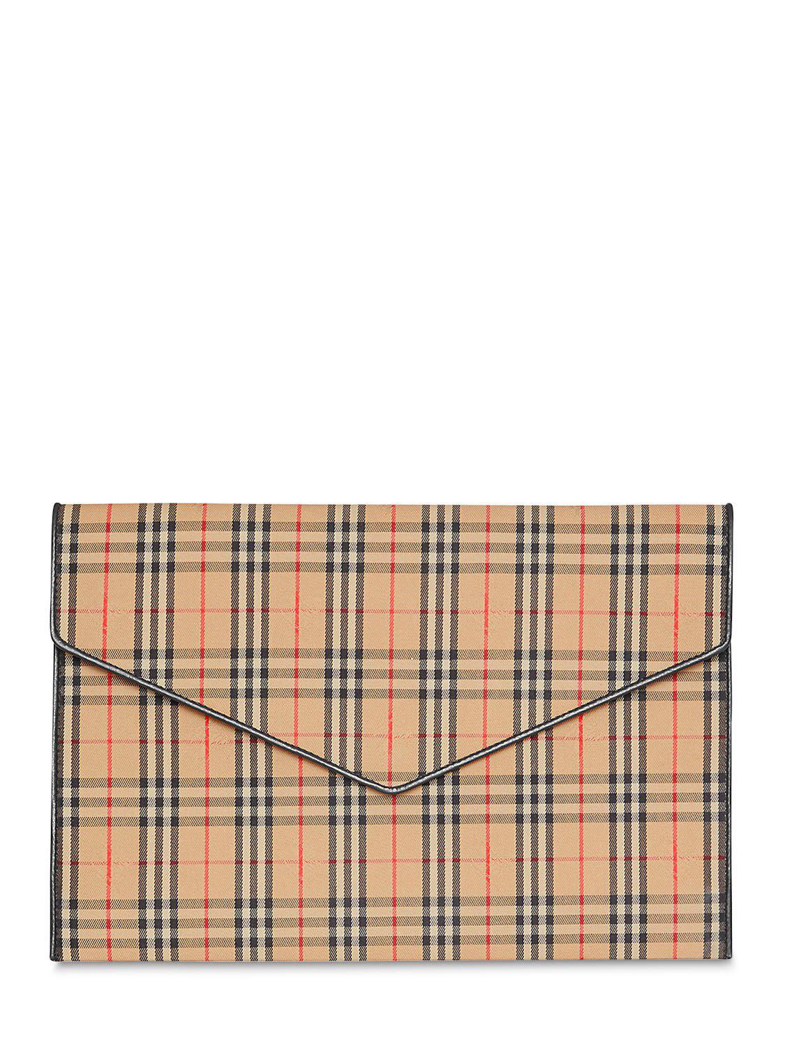 burberry large clutch