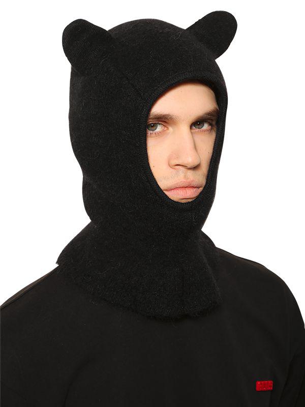Gcds Mickey Mouse Ears Mohair Balaclava 