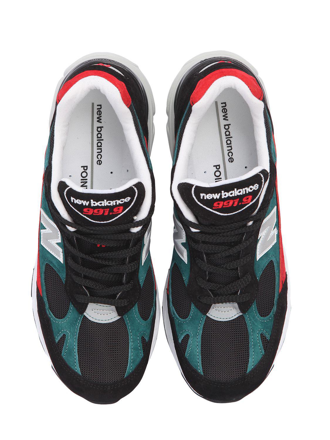 New Balance 991.9 Made In England Leather Sneakers for Men - Lyst