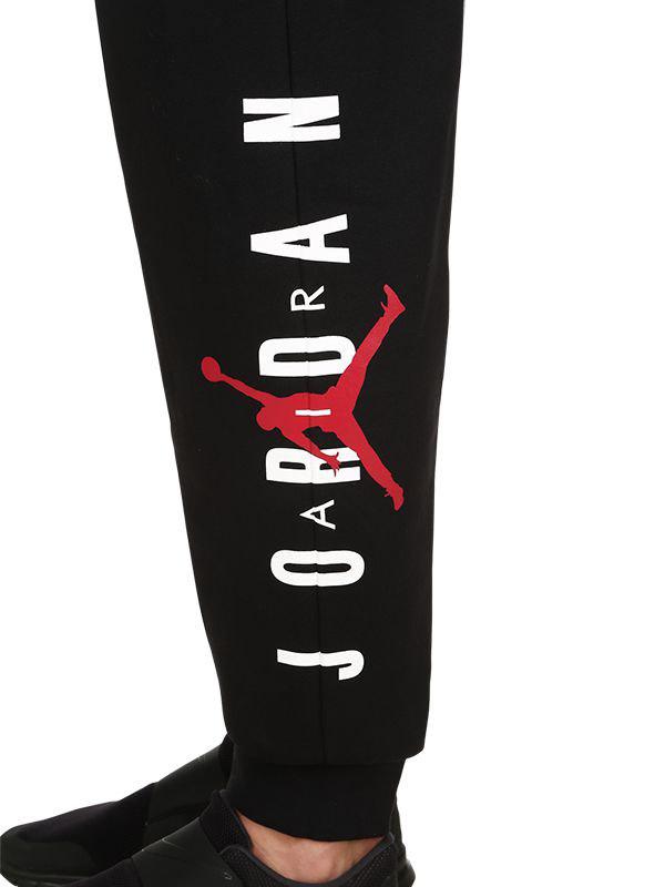 Pantalones air Jordan De Algodon Nike de hombre de color Negro Lyst