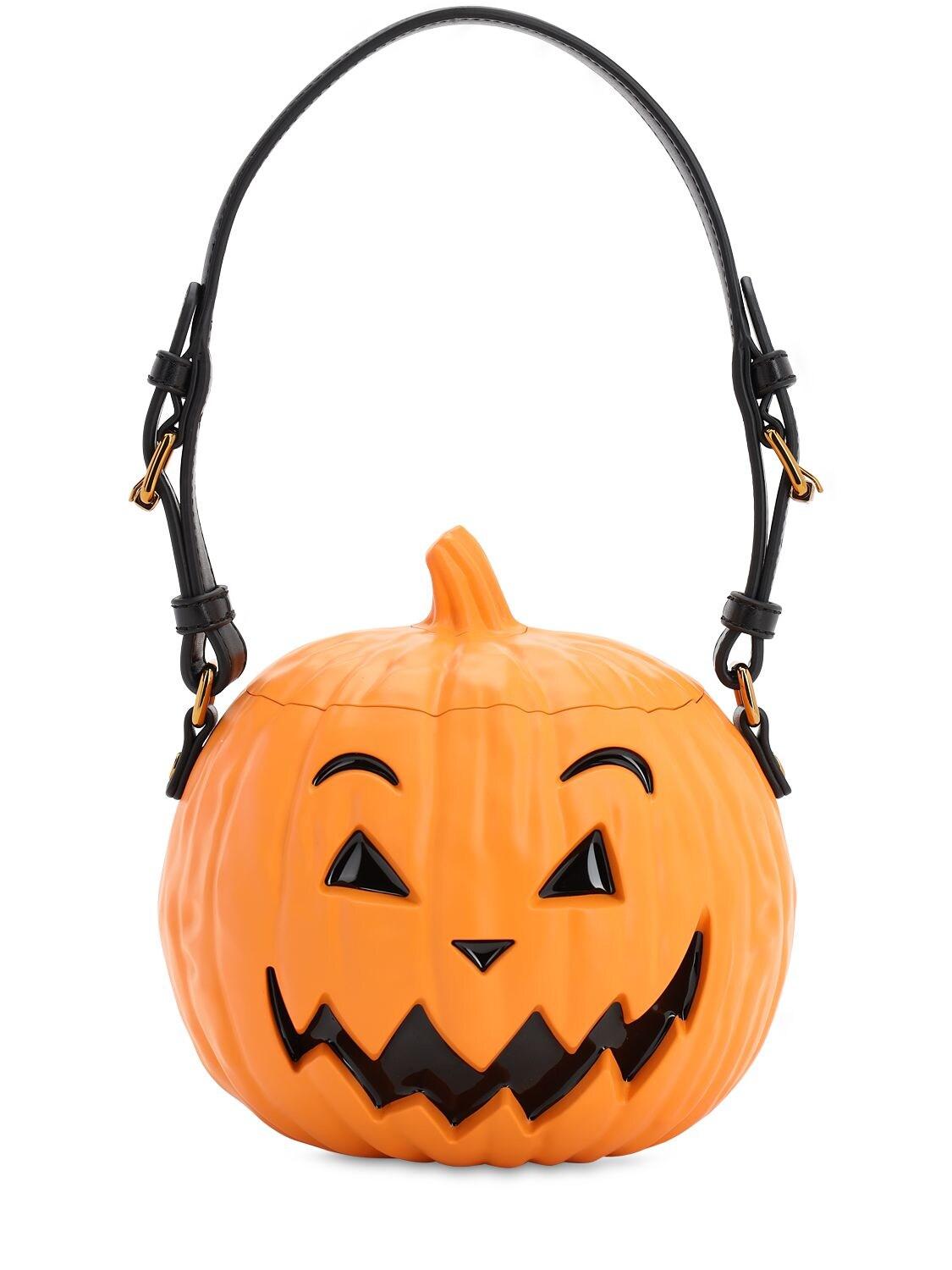 Moschino Pumpkin Top Handle Bag in Orange Lyst