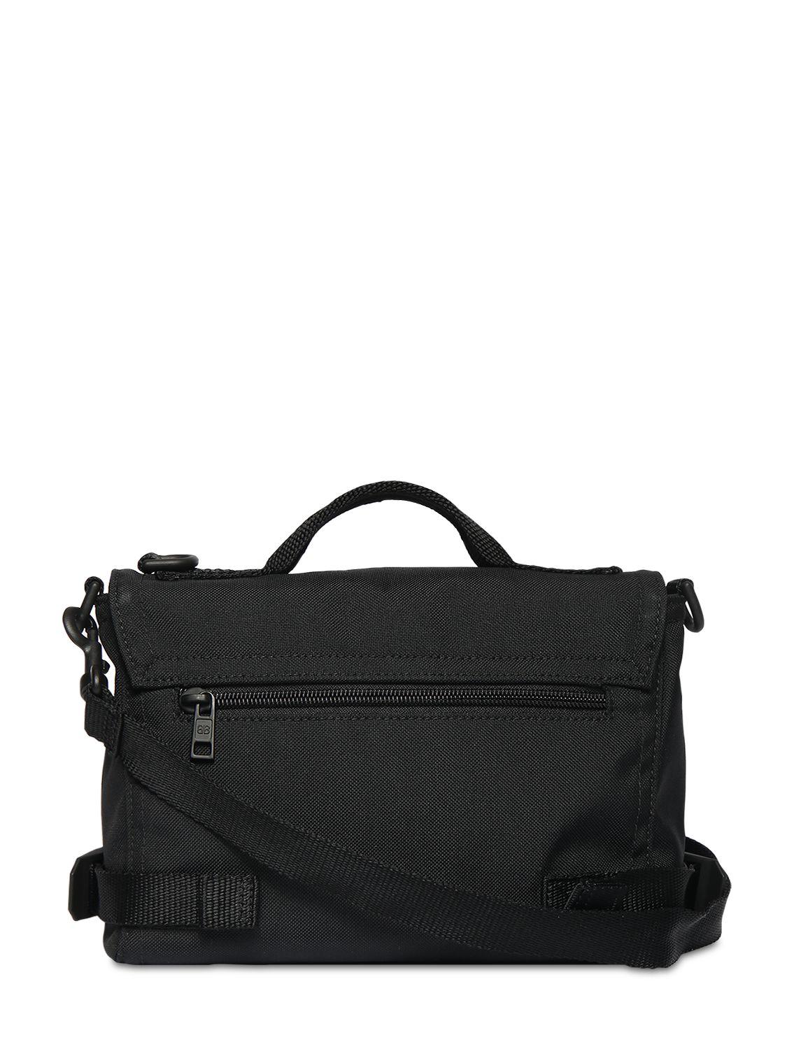 Balenciaga Army Recycled Nylon Messenger Bag in Black for Balenciaga Army Recycled Nylon Messenger Bag in Black for