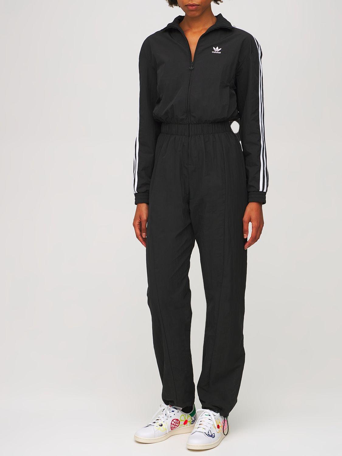 Onafhankelijkheid toeter baai adidas Originals Boiler Suit in Black | Lyst