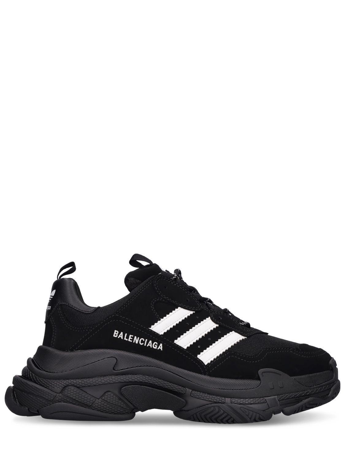 Balenciaga / Adidas Triple S Sneaker in Black for Men | Lyst