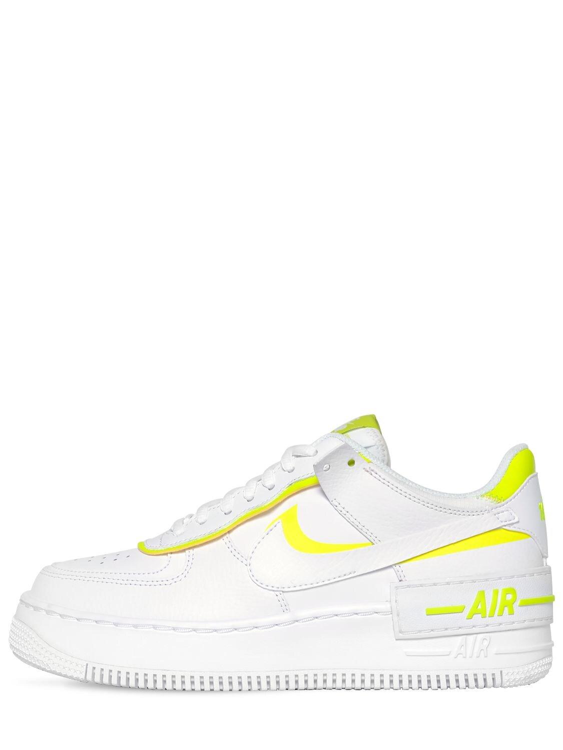 Nike Af1 Shadow Sneakers in White/Lemon (White) - Lyst Nike Af1 Shadow Sneakers in White/Lemon (White) - Lyst